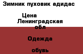 Зимник пуховик адидас › Цена ­ 2 000 - Ленинградская обл. Одежда, обувь и аксессуары » Женская одежда и обувь   . Ленинградская обл.